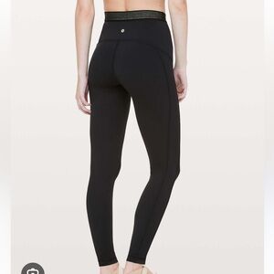 Lululemon Principal Dance Black Leggings- Minor flaw